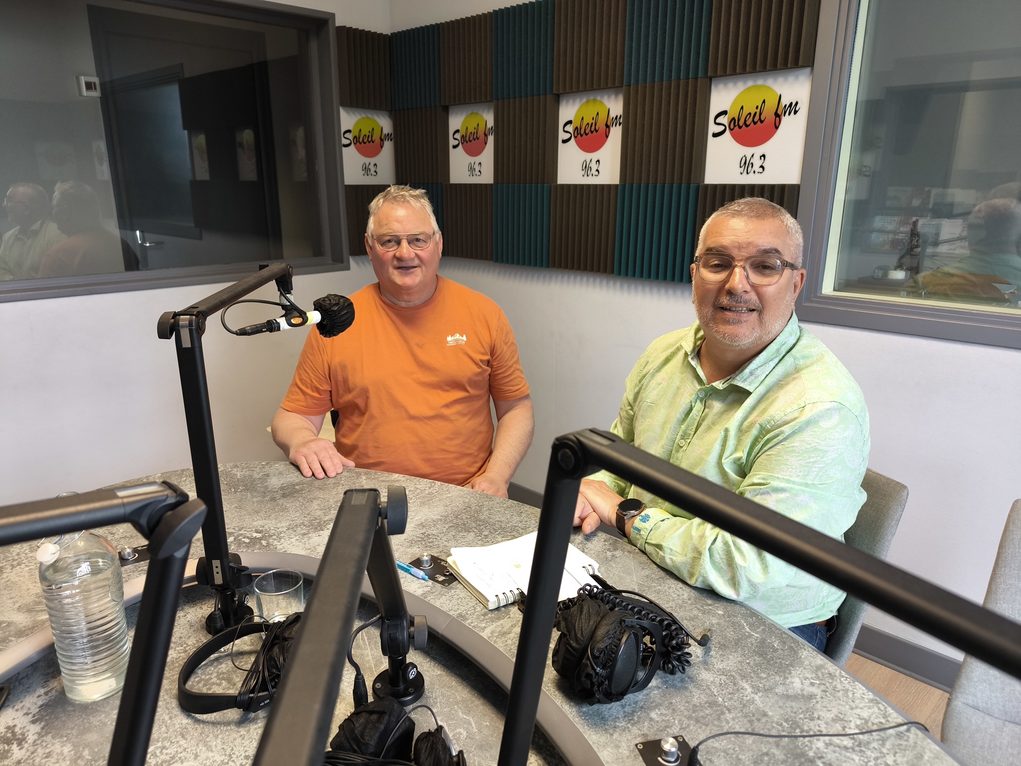 La visite du jour chez notre partenaire média Soleil FM