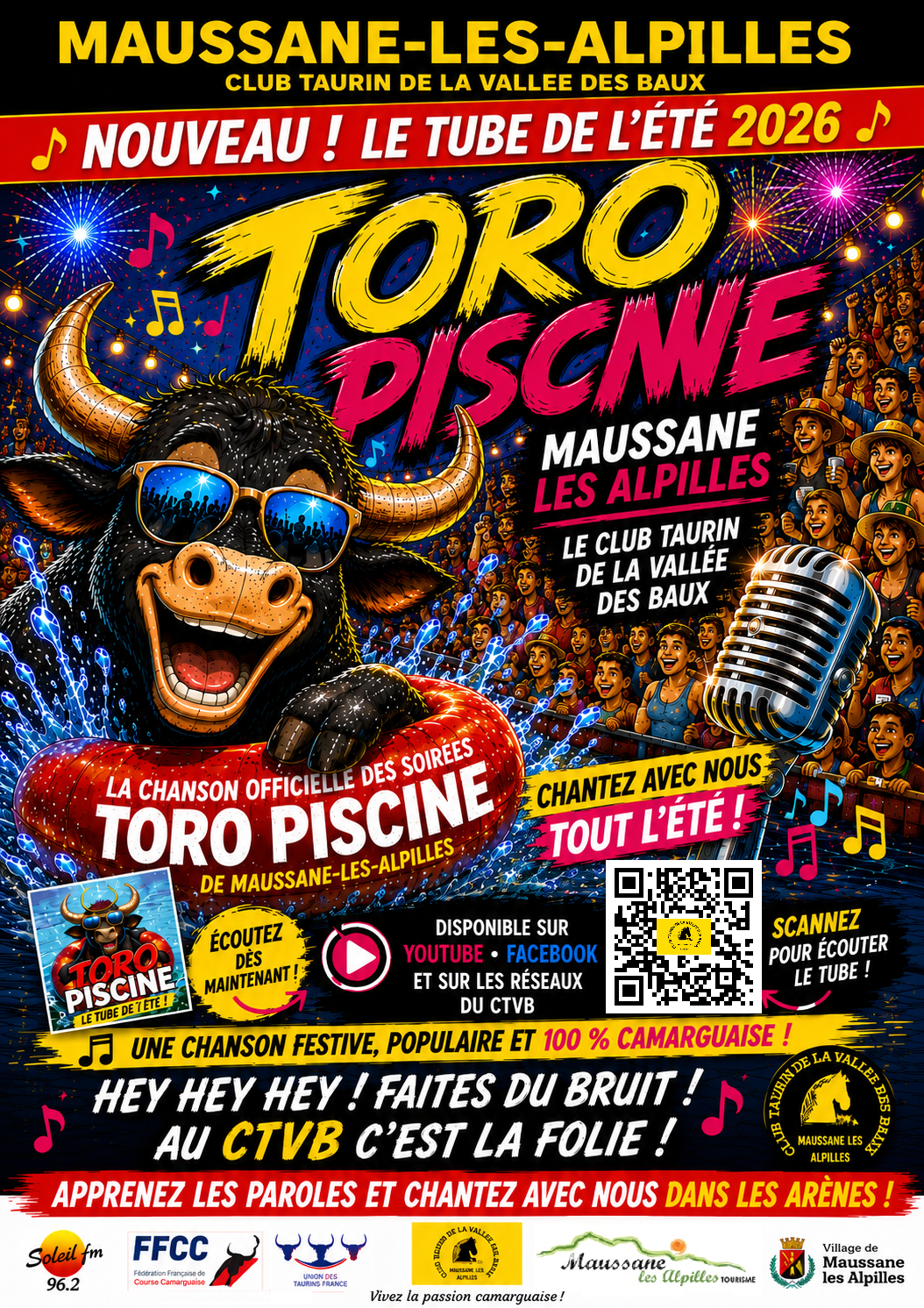 Toro Piscine : la chanson officielle du CTVB est disponible !